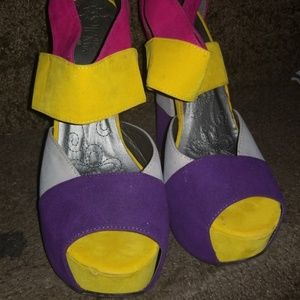 Purple Pink & Yellow